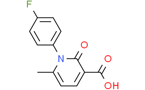 1-(4-fluorophenyl)-6-methyl-2-oxo-pyridine-3-carboxylic acid