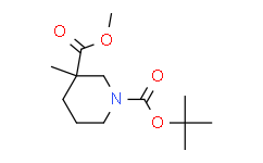 1-Boc-3-甲基哌啶-3-甲酸甲酯,≥97%