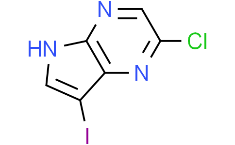 2-chloro-7-iodo-5H-pyrrolo[2,3-b]pyrazine
