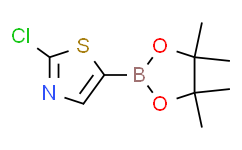 2-Chloro-5-(4，4，5，5-tetramethyl-1，3，2-dioxaborolan-2-yl)thiazole,95%