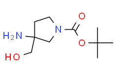 1-Boc-3-氨基-3-(羟甲基)吡咯烷,95%
