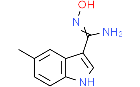(E)-N'-hydroxy-5-methyl-1H-indole-3-carboximidamide