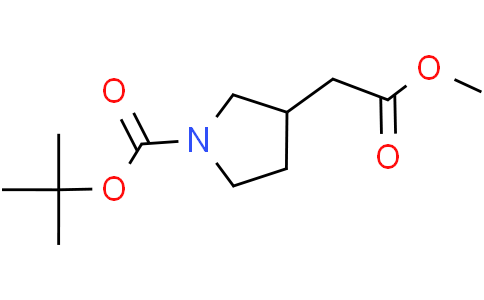 tert-butyl 3-(2-methoxy-2-oxo-ethyl)pyrrolidine-1-carboxylate