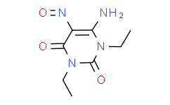 1，3-二乙基-6-氨基-5-亚硝基尿嘧啶,98%