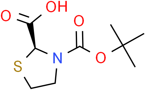 (2S)-3-[(tert-butoxy)carbonyl]-1,3-thiazolidine-2-carboxylic acid