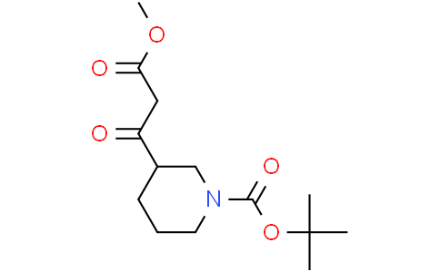 tert-butyl 3-(3-methoxy-3-oxopropanoyl)piperidine-1-carboxylate