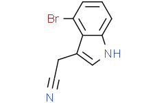 2-(4-溴-3-吲哚基)乙腈,95%