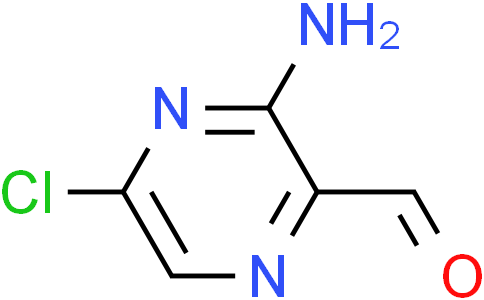 3-amino-5-chloropyrazine-2-carbaldehyde