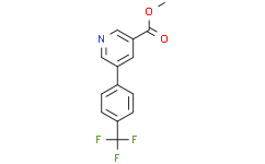 methyl 5-(4-(trifluoromethyl)phenyl)pyridine-3-carboxylate