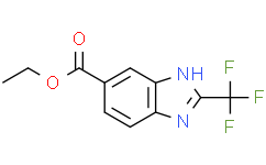 ethyl 2-(trifluoromethyl)-1H-benzo[d]imidazole-5-carboxylate