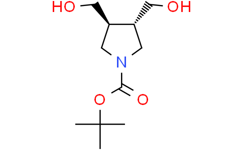 tert-butyl (3S,4S)-3,4-bis(hydroxymethyl)pyrrolidine-1-carboxylate