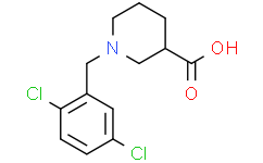 1-[(2,5-二氯苯基)甲基]-3-哌啶甲酸