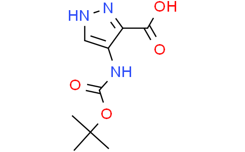4-{[(tert-butoxy)carbonyl]amino}-1H-pyrazole-3-carboxylic acid