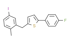 2-(4-氟苯基)-5-[(5-碘-2-甲基苯基)甲基]噻吩,98%