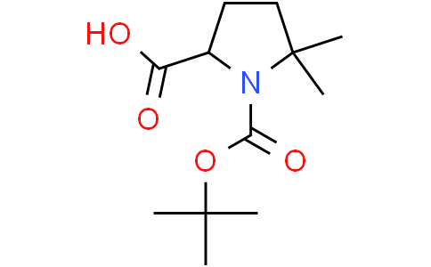 1-[(tert-butoxy)carbonyl]-5,5-dimethylpyrrolidine-2-carboxylic acid