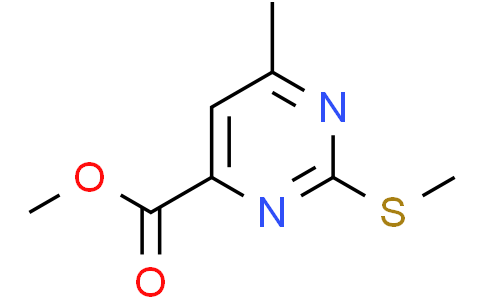 methyl 6-methyl-2-(methylsulfanyl)pyrimidine-4-carboxylate