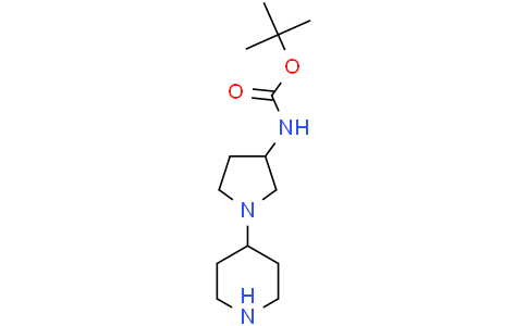 tert-Butyl (1-(piperidin-4-yl)pyrrolidin-3-yl)carbamateCas:903094-57-5