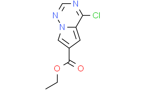 ethyl 4-chloropyrrolo[2,1-f][1,2,4]triazine-6-carboxylate