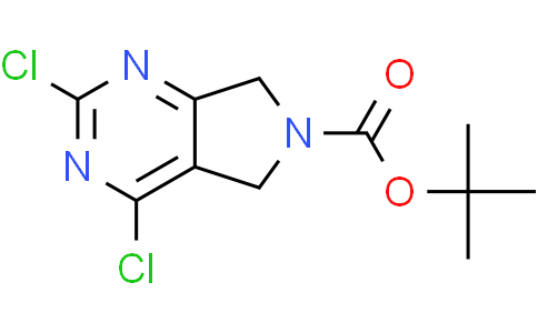 tert-butyl 2,4-dichloro-5H,6H,7H-pyrrolo[3,4-d]pyrimidine-6-carboxylate