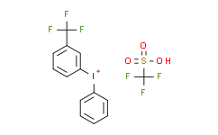 苯基[3-(三氟甲基)苯基]碘鎓三氟甲磺酸盐,≥98%