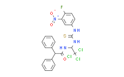 alpha-苯基-N-[2,2,2-三氯-1-[[[(4-氟-3-硝基苯基)氨基]硫代甲酰]氨基]乙基]-苯乙酰胺