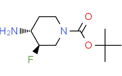 tert-butyl trans-4-amino-3-fluoropiperidine-1-carboxylate