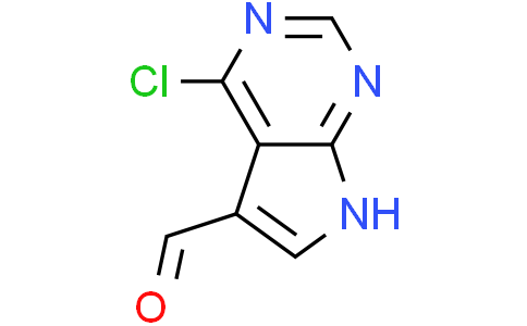 4-chloro-7H-pyrrolo[2,3-d]pyrimidine-5-carbaldehyde