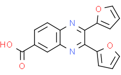 2,3-二-呋喃-2-基-6-喹喔啉羧酸