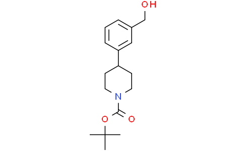 tert-butyl 4-[3-(hydroxymethyl)phenyl]piperidine-1-carboxylate