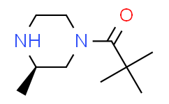 (R)-2，2-二甲基-1-(3-甲基哌嗪-1-基)丙-1-酮,97%