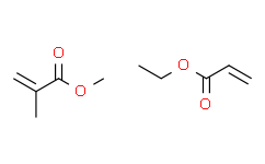 聚(甲基丙烯酸甲酯-co-丙烯酸乙酯),ethyl acrylate <5 wt. %， average Mn ~39，500 by GPC， average Mw ~101，000 by GPC， powder