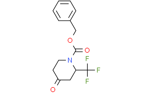 benzyl 4-oxo-2-(trifluoromethyl)piperidine-1-carboxylate