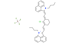 1-Butyl-2-(2-[3-[2-(1-butyl-1H-benzo[cd]indol-2-ylidene)ethylidene]-2-chloro-cyclohex-1-enyl]vinyl)benzo[cd]indolium tetrafluoroborate
