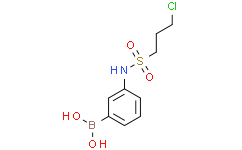3-(3-氯丙基磺酰氨基)苯基硼酸