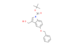 1-Boc-5-苄氧基-3羟甲基吲哚,95%