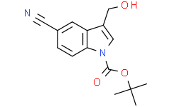 tert-Butyl5-cyano-3-(hydroxymethyl)-1H-indole-1-carboxylate,95%