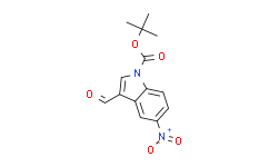 1-Boc-3-甲酰基-5-硝基吲哚,95%