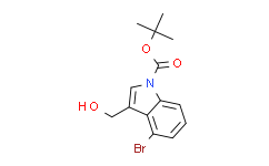 1-Boc-4-溴-3-羟基甲基吲哚,95%