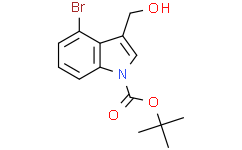 1-Boc-4-溴-3-羟基甲基吲哚,95%