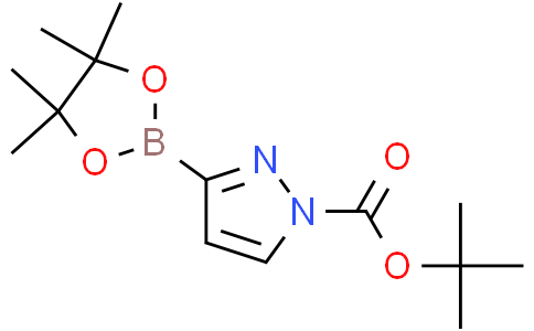 tert-butyl 3-(4,4,5,5-tetramethyl-1,3,2-dioxaborolan-2-yl)-1H-pyrazole-1-carboxylate