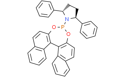 (11bS)-(2S,5S)-1-(Dinaphtho[2,1-d:1',2'-f][1,3,2]dioxaphosphepin-4-yl)-2,5-diphenylpyrrolidineCas:915296-01-4