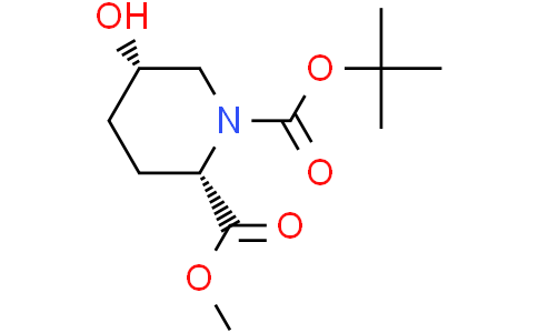 (2S,5S)-1-tert-Butyl 2-methyl 5-hydroxypiperidine-1,2-dicarboxylate