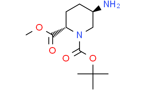 1-tert-butyl-2-methyl (2S,5R)-5-aminopiperidine-1,2-dicarboxylate
