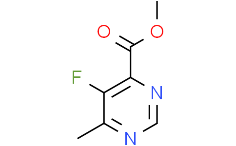 methyl 5-fluoro-6-methyl-pyrimidine-4-carboxylate