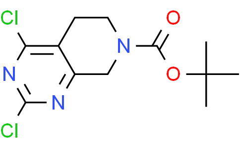 tert-butyl 2,4-dichloro-5H,6H,7H,8H-pyrido[3,4-d]pyrimidine-7-carboxylate