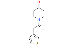 1-(4-羟基-1-哌啶基)-2-(3-噻吩基)乙酮
