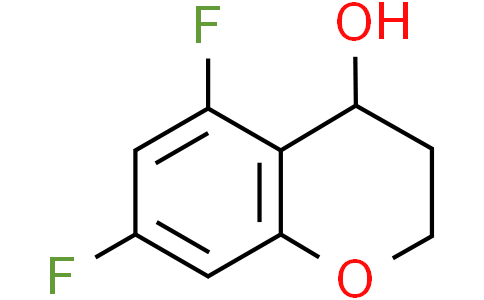 5,7-difluoro-3,4-dihydro-2H-1-benzopyran-4-ol