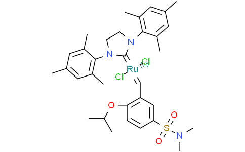 1,3-双(2,4,6-三甲基苯基)-4,5-二氢咪唑-2-基[2-(异丙氧-5-(N,N-二甲胺磺酰)苯基]甲基二氯化钌