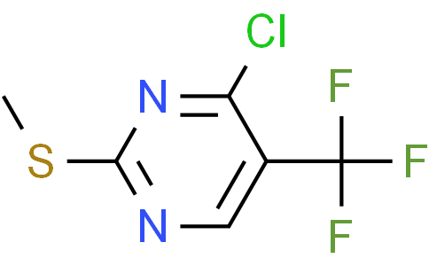 4-chloro-2-methylsulfanyl-5-(trifluoromethyl)pyrimidine
