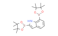 2，7-Bis(4，4，5，5-tetramethyl-1，3，2-dioxaborolan-2-yl)-1H-indole,95%